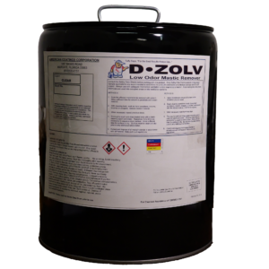 DZOLV 5 Gallon Pail Low Odor Mastic Remover